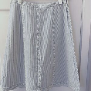 Talbots Seersucker Cotton Skirt-A line style-Women’s Size 4